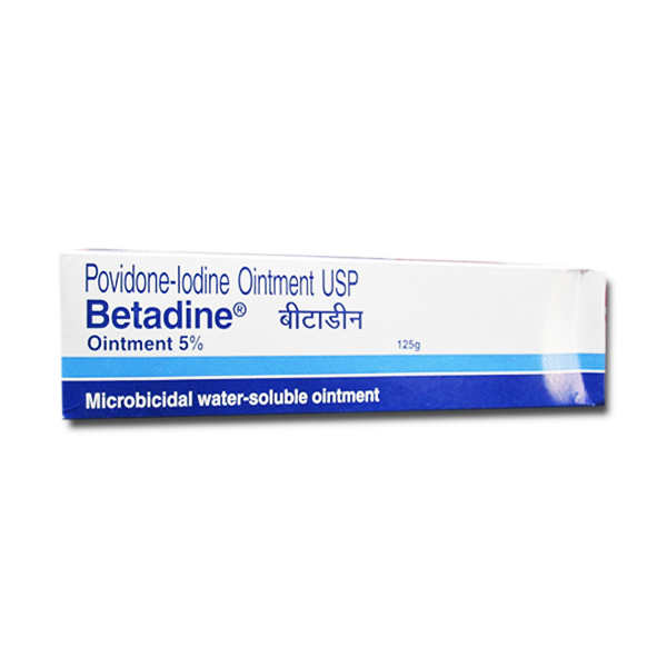  BETADINE 125gm Oint.